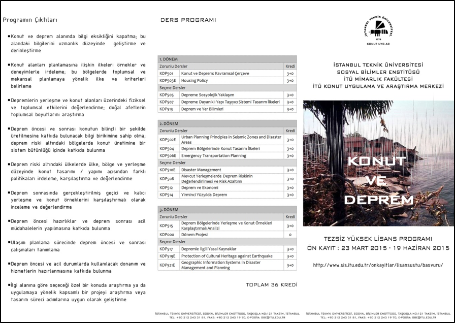 Konut ve Deprem Konut ve Deprem
